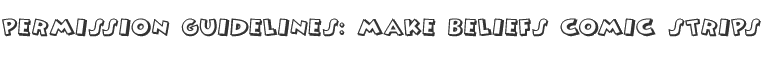 Terms of Use for MakeBeliefComix.com